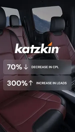 Katzkin automotive Google Ads case study