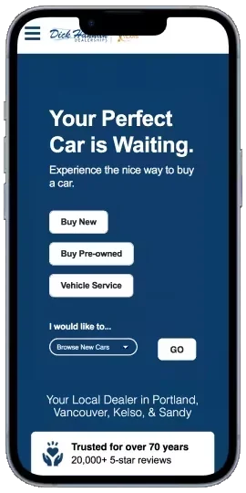 Auto dealer website growth case study