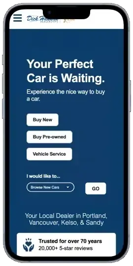 Auto dealer website growth case study