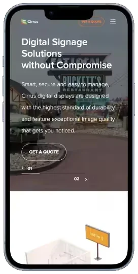 Cirrus digital signage growth case study