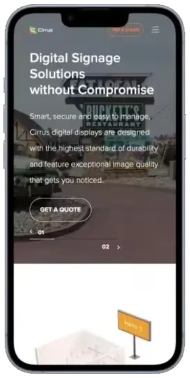 Cirrus digital signage growth case study